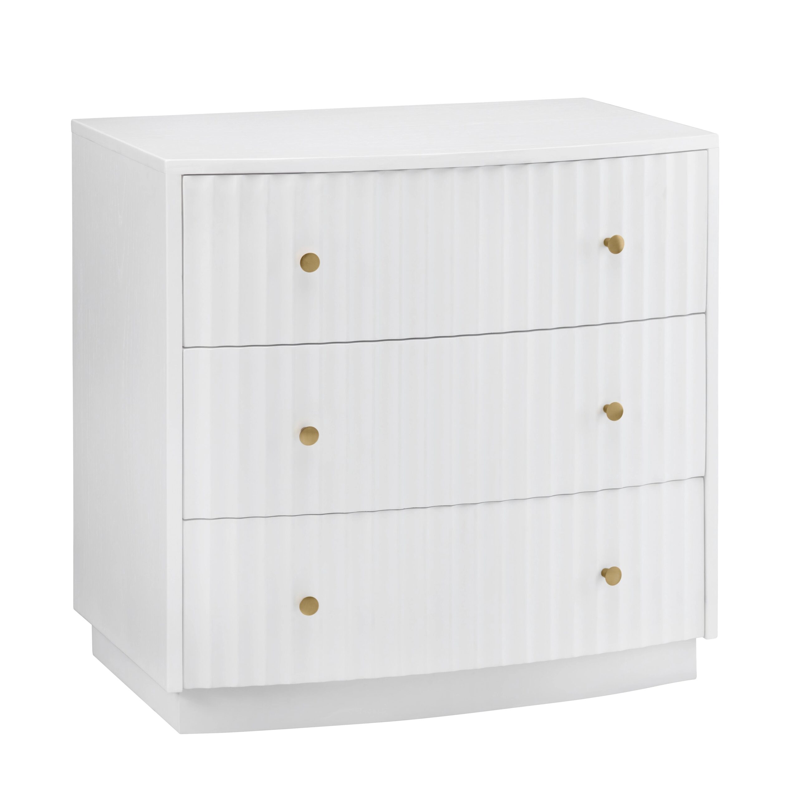 46602aef83552d6c288576689ebd4976 Percy Three-Drawer Chest (White) - Image 1