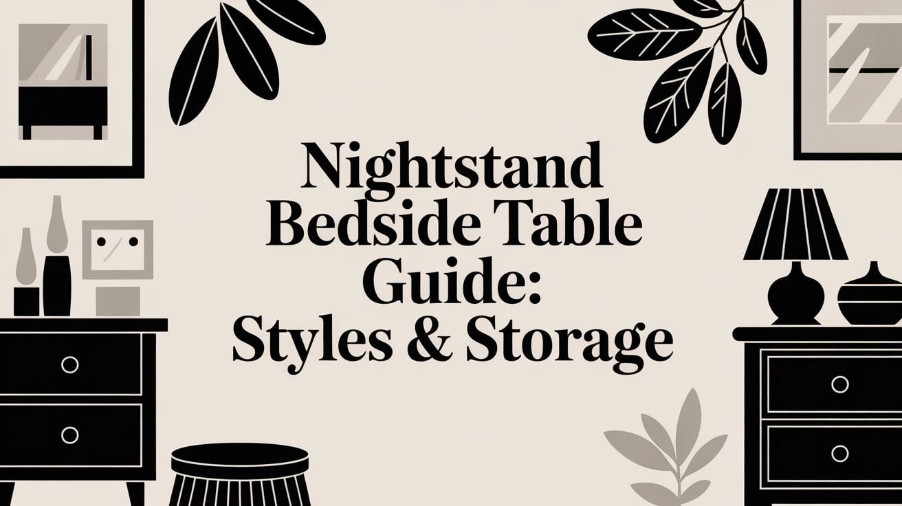 nightstand bedside table furniture guide