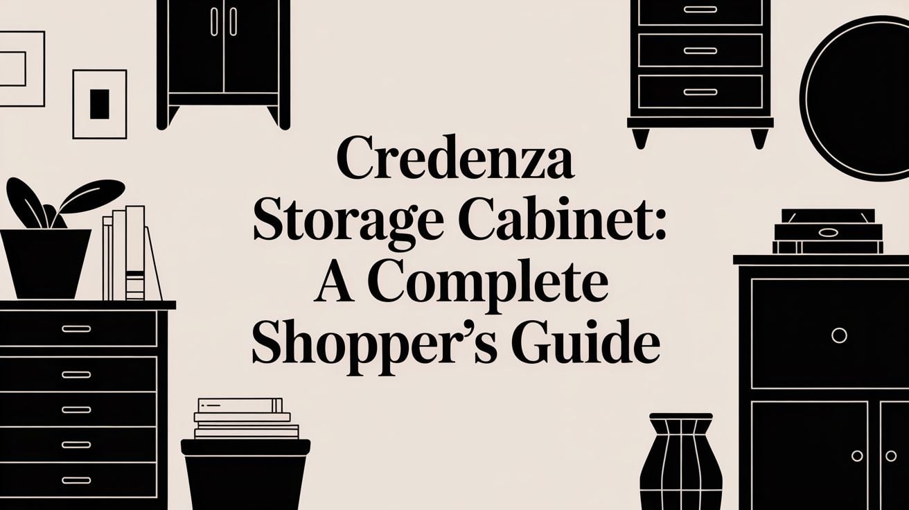 credenza storage cabinet furniture guide