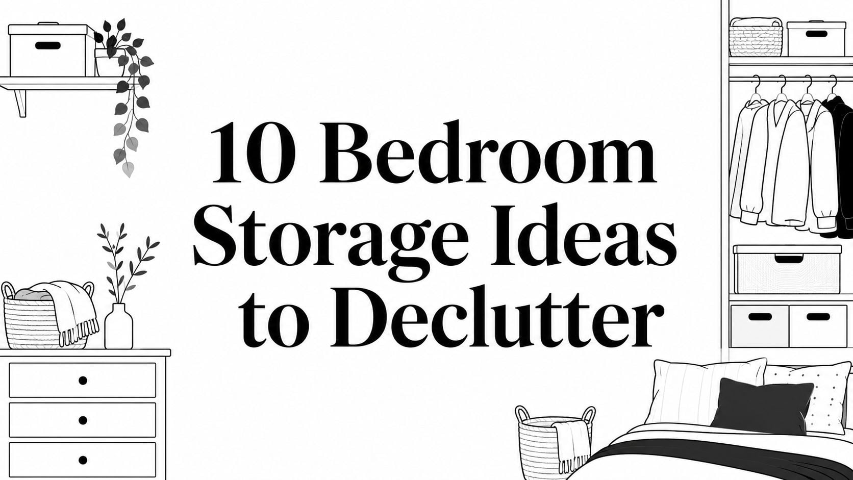 bedroom storage ideas organization