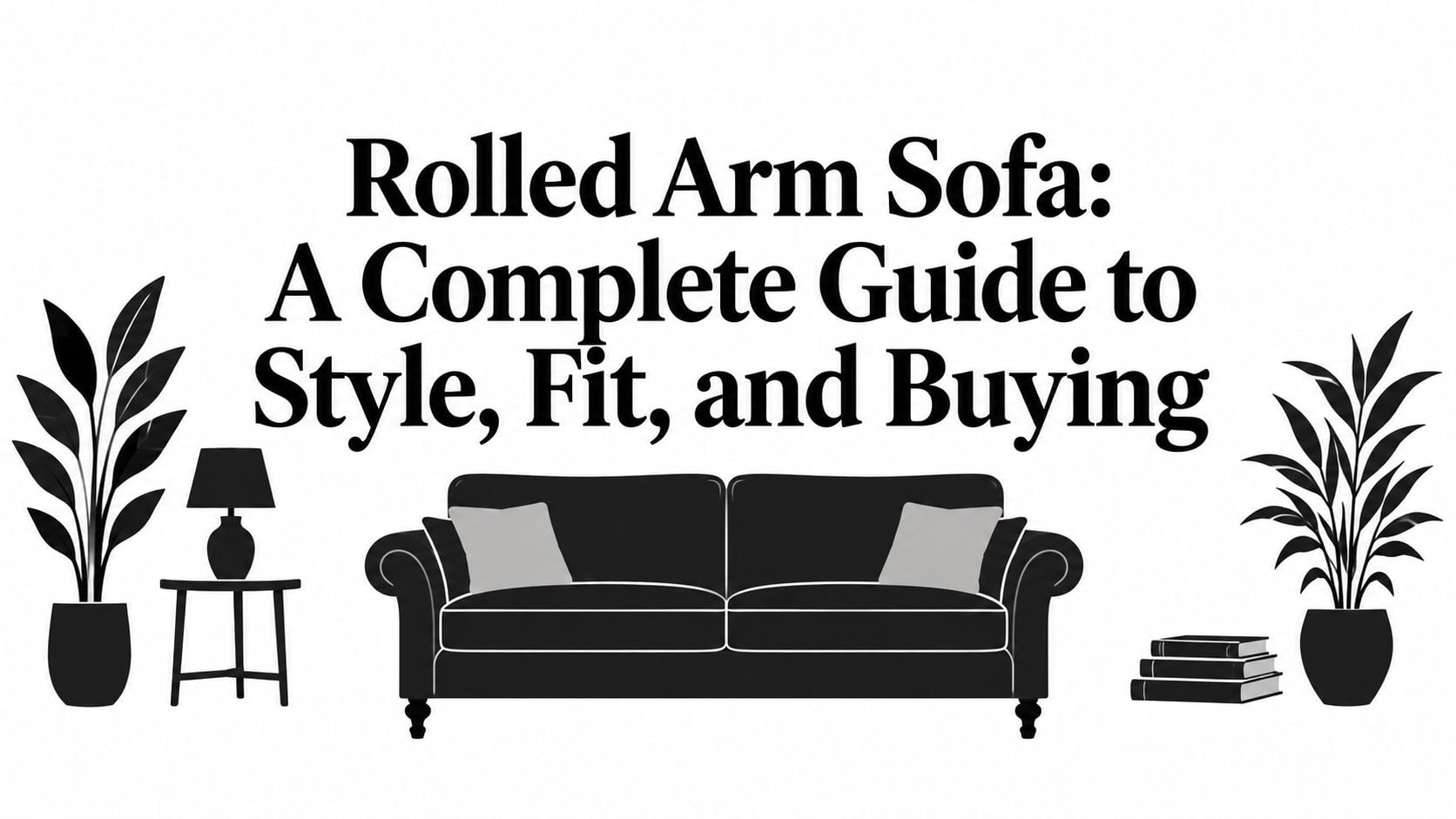 rolled arm sofa sofa illustration